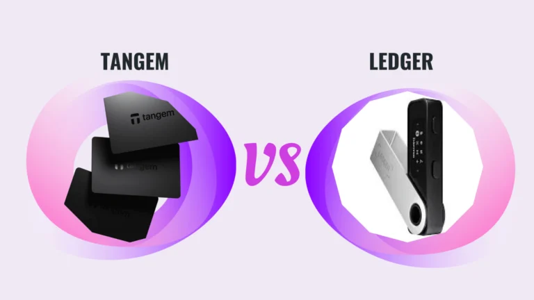 Tangem Wallet Vs Ledger Nano X – Deciding between ledger and tangem