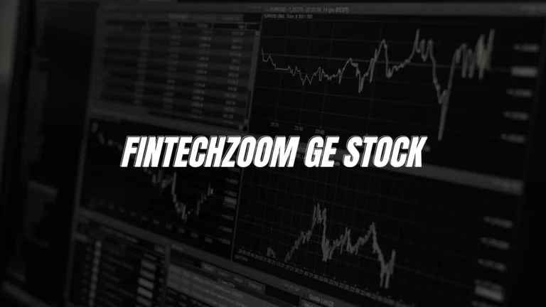 FintechZoom GE Stock